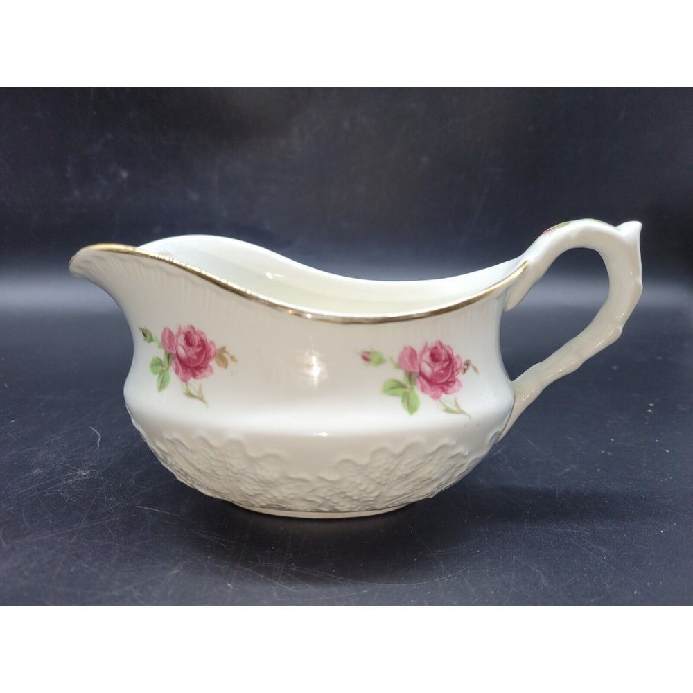 Vintage Princess Rose Phila Bavaria Gravy Boat
